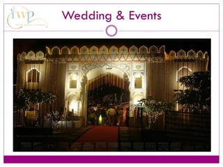 Wedding & Events
 