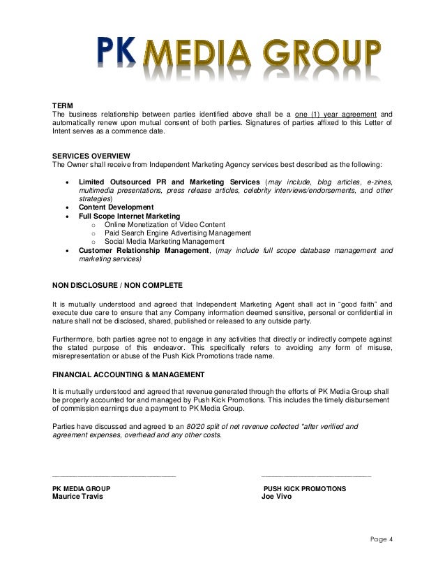 Marketing Services Agreement Template - FREE DOWNLOAD
