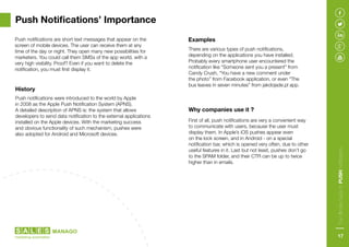 Push notifications | PDF