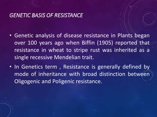Pushpa Jharia # Breeding for Biotic Stress Resistance ppt. | PPTX