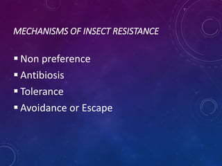 Pushpa Jharia # Breeding for Biotic Stress Resistance ppt. | PPTX