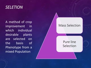 Pushpa Jharia # Breeding for Biotic Stress Resistance ppt. | PPTX