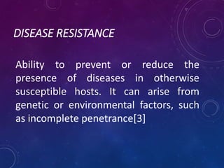 Pushpa Jharia # Breeding for Biotic Stress Resistance ppt. | PPTX