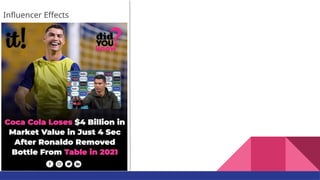 Influencer Effects
 