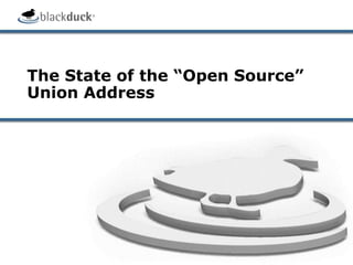 The State of the “Open Source” Union Address 