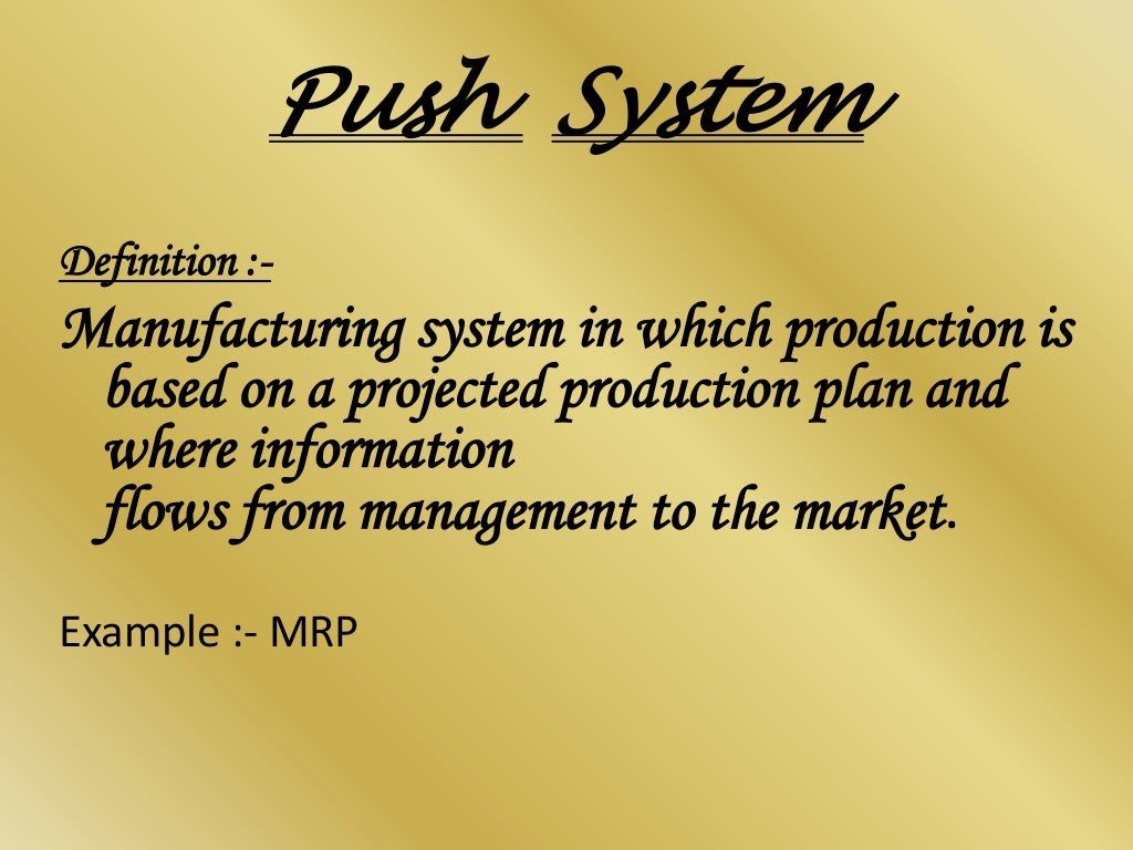 Push vs pull Advantages & Disadvantages