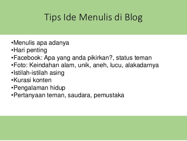 Pustakawan Blogger: Untuk Pengembangan Profesi & Passive 