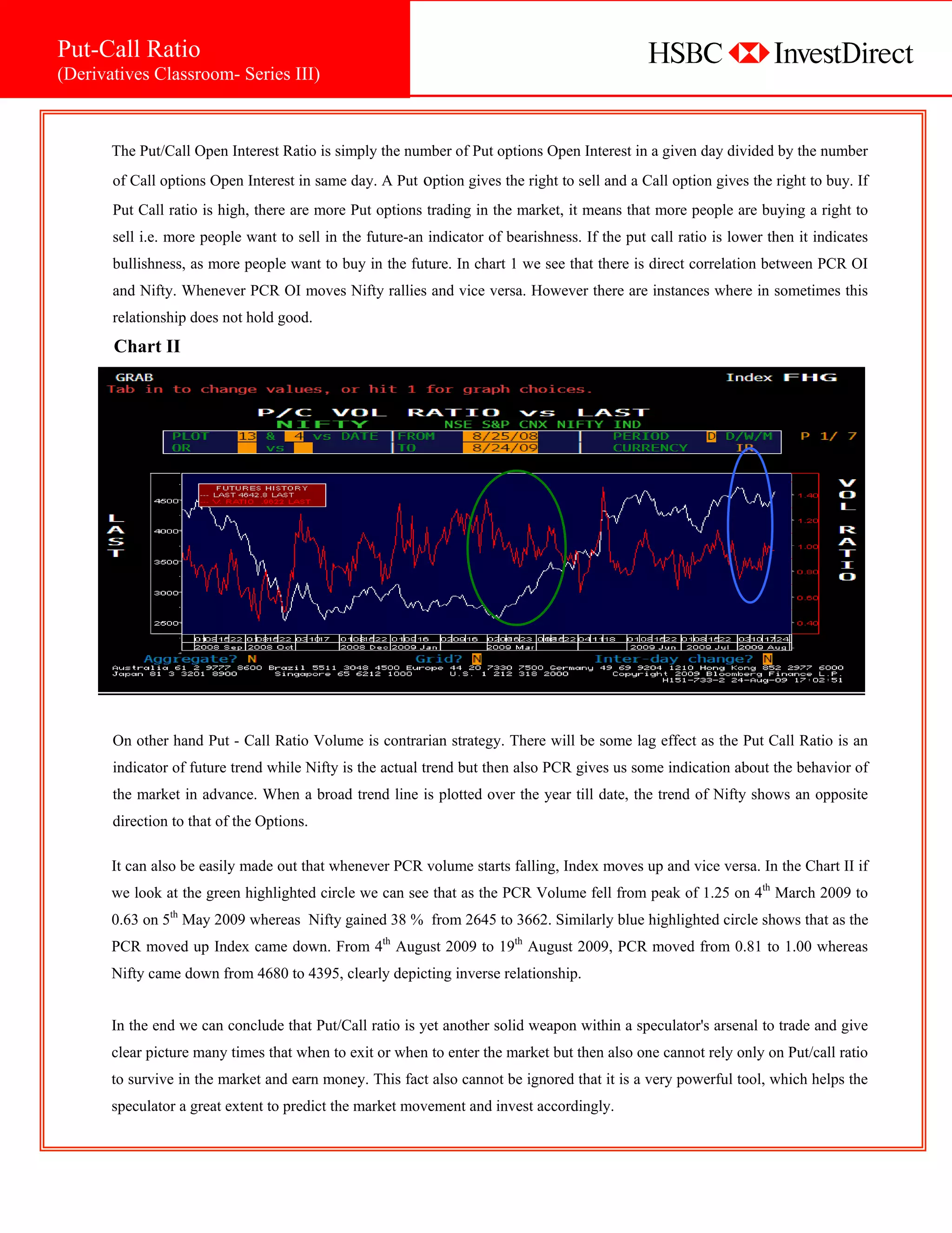 Put Call Ratio | PDF