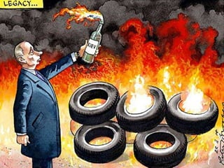 Putin. caricatures (v.m.)