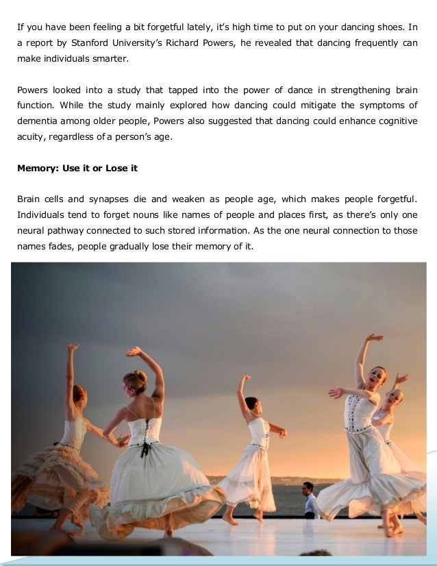 Put on Your Dancing Shoes Studies Say Dance Can Make You Smarter