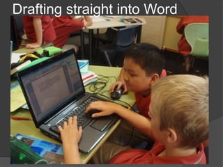 Drafting straight into Word