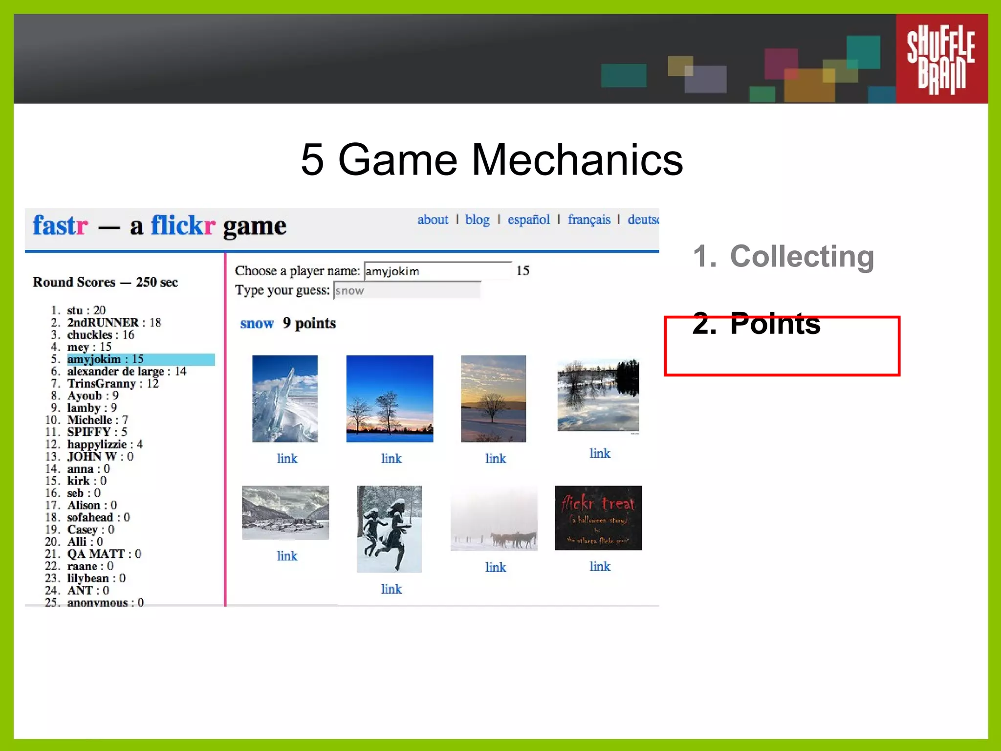 5 Game Mechanics Collecting Points 