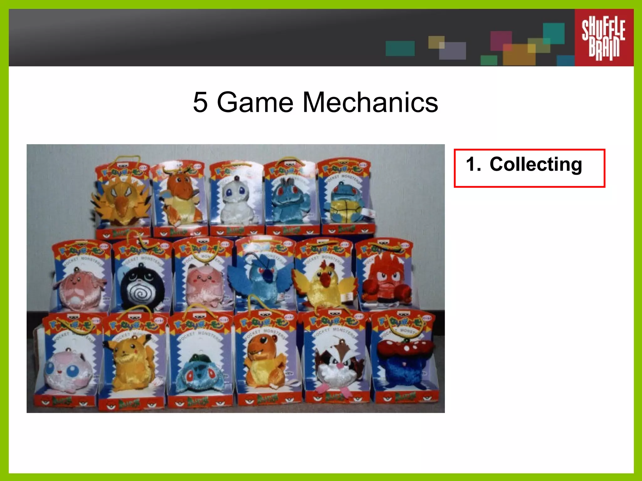 5 Game Mechanics Collecting 
