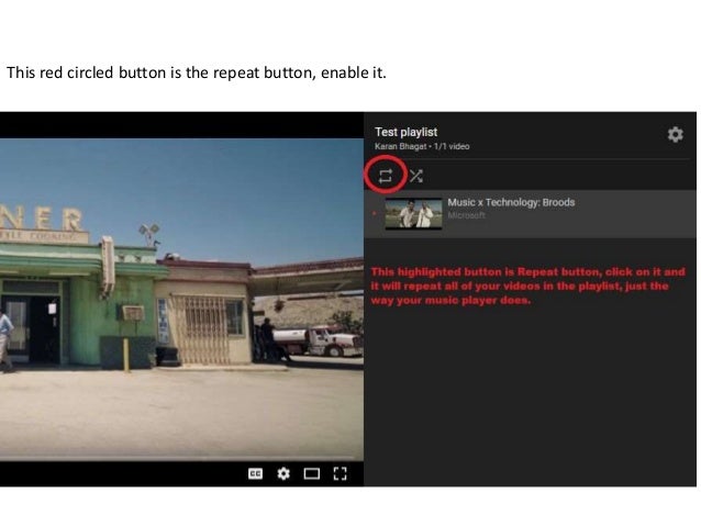 Putting Youtube Videos In A Loop Repeat Youtube Videos