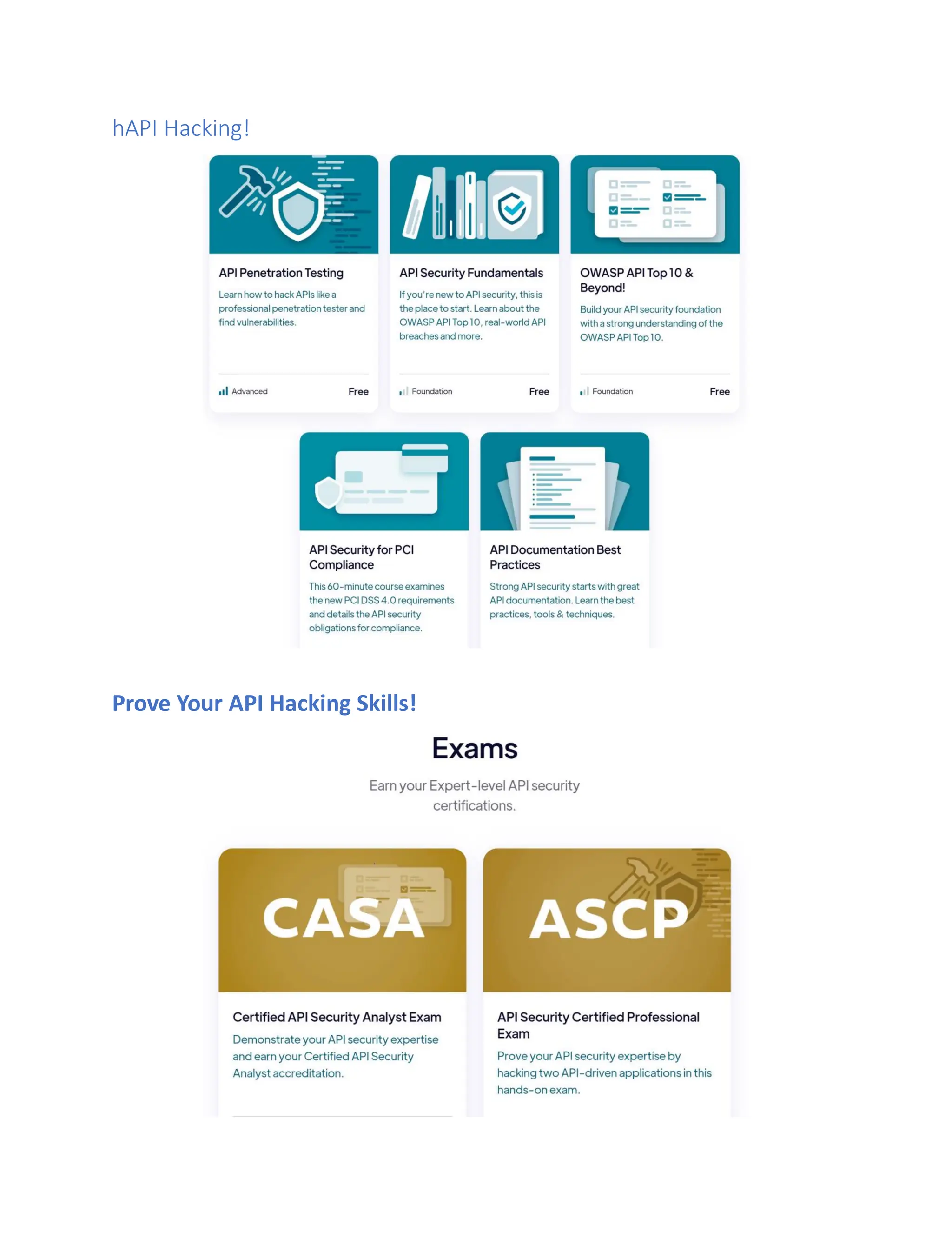 hAPI Hacking!
Prove Your API Hacking Skills!
 