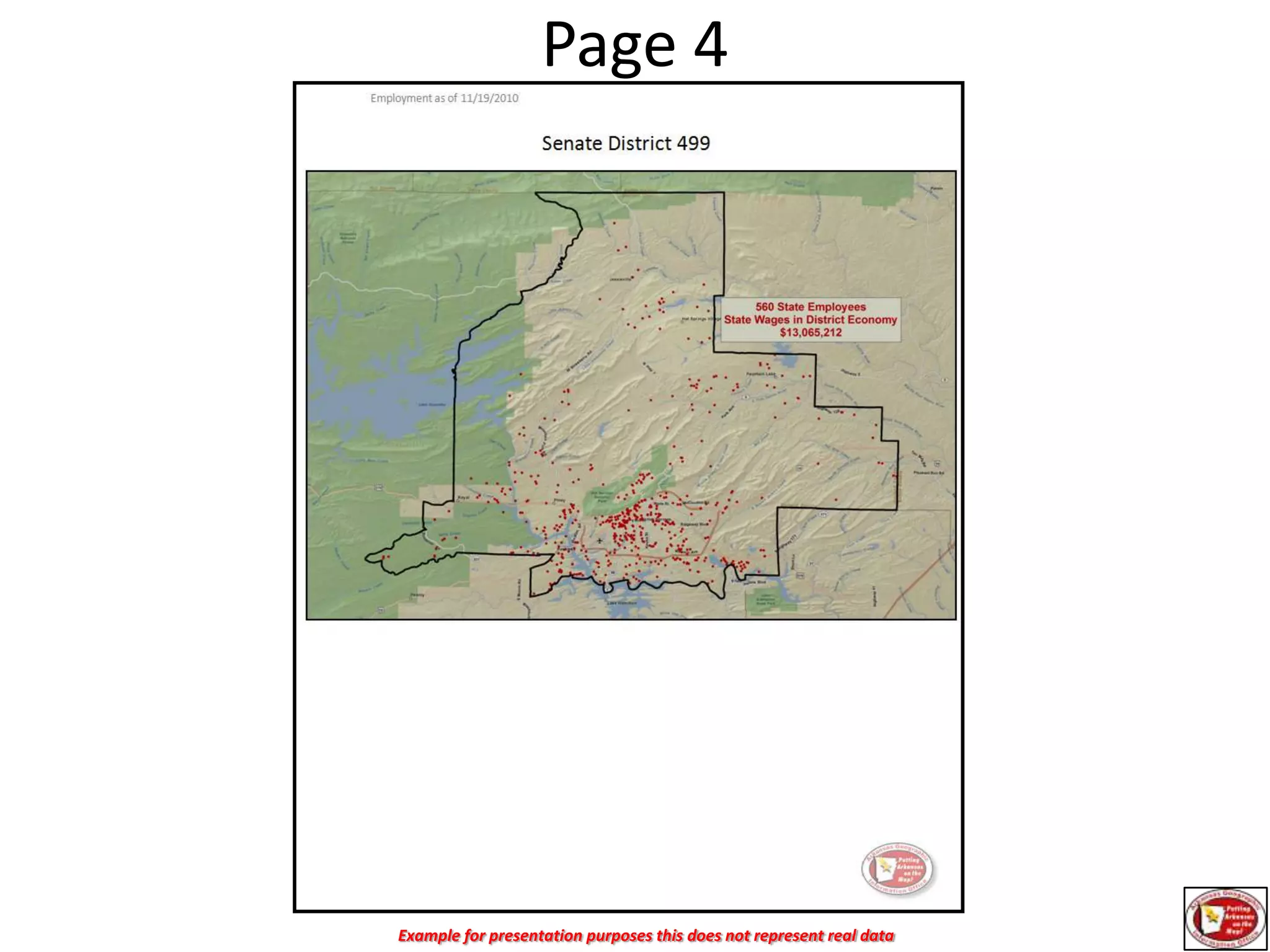 Page 2Example for presentation purposes this does not represent real data