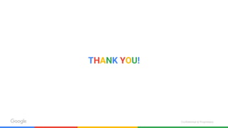 Confidential & Proprietary
THANK YOU!
 