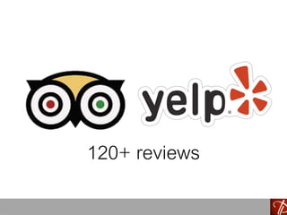 120+ reviews
 