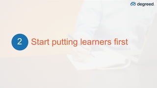 Put Learning First Putting Learners First in Enterprise Training | PPTX