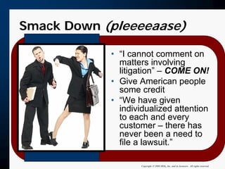 Putting Out The Fire: When A Crisis Occurs