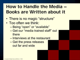Putting Out The Fire: When A Crisis Occurs