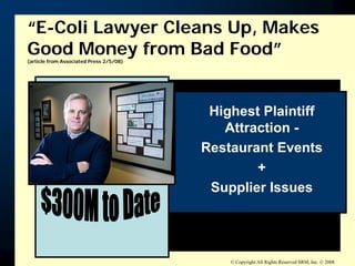 Putting Out The Fire: When A Crisis Occurs