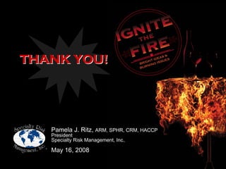 Putting Out The Fire: When A Crisis Occurs