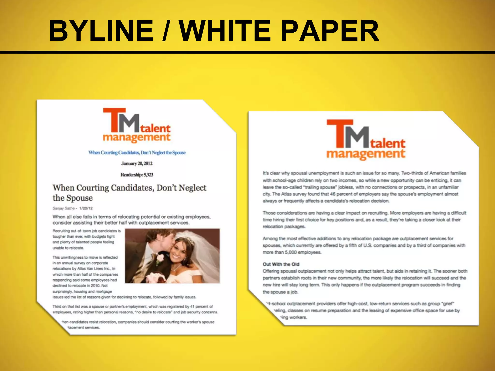 BYLINE / WHITE PAPER
 