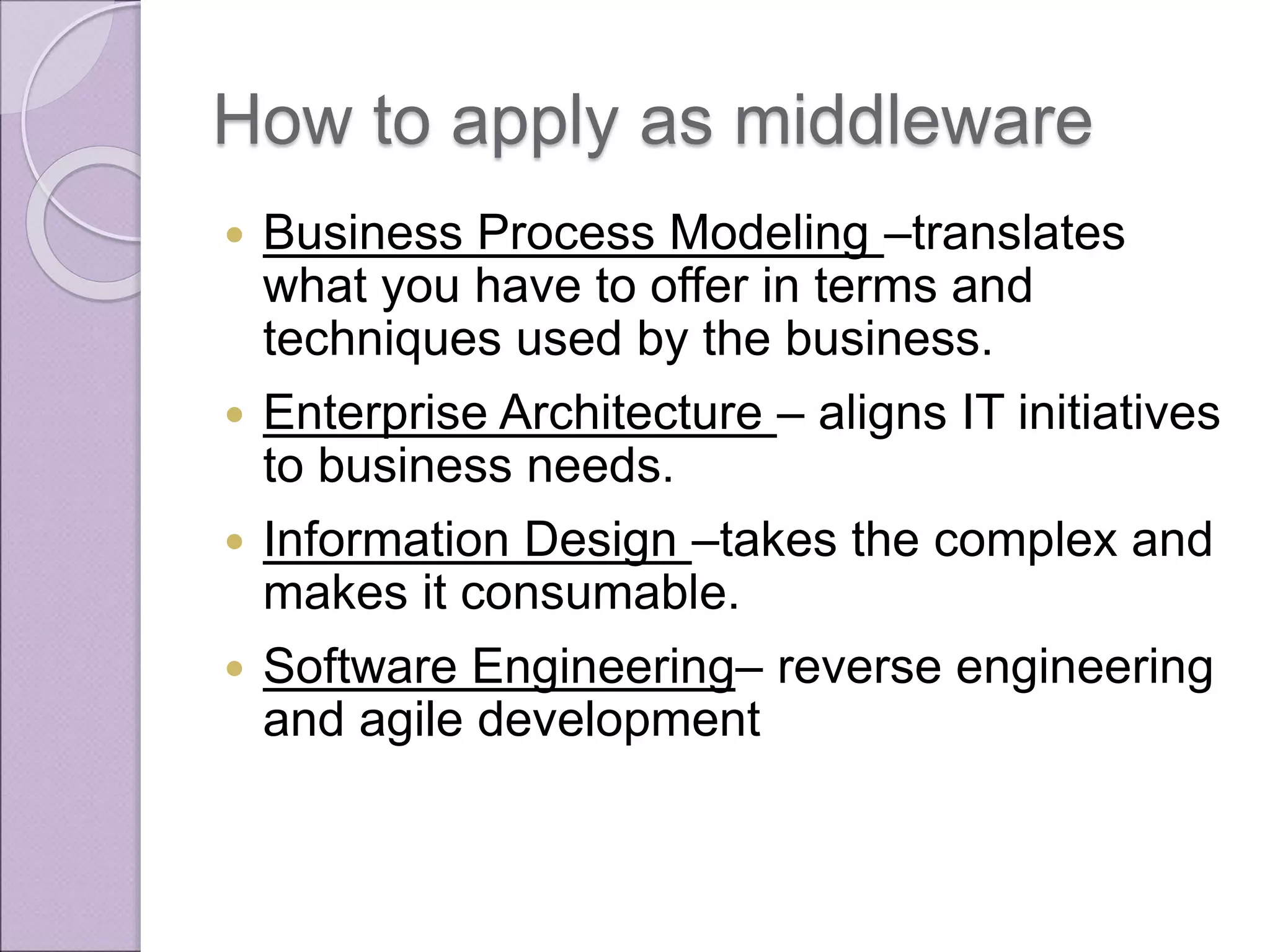 Putting the Business in Enterprise Information Security Architecture