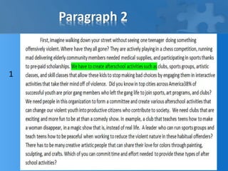 Paragraph 2 
1 
 