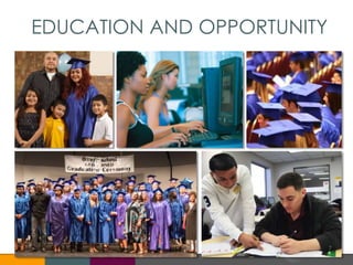 EDUCATION AND OPPORTUNITY
7
 