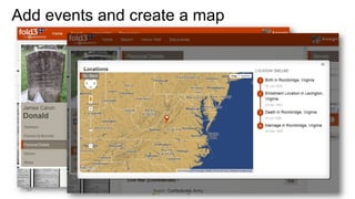 Add events and create a map
63
 