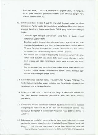 Putusan pengesahan perdamaian