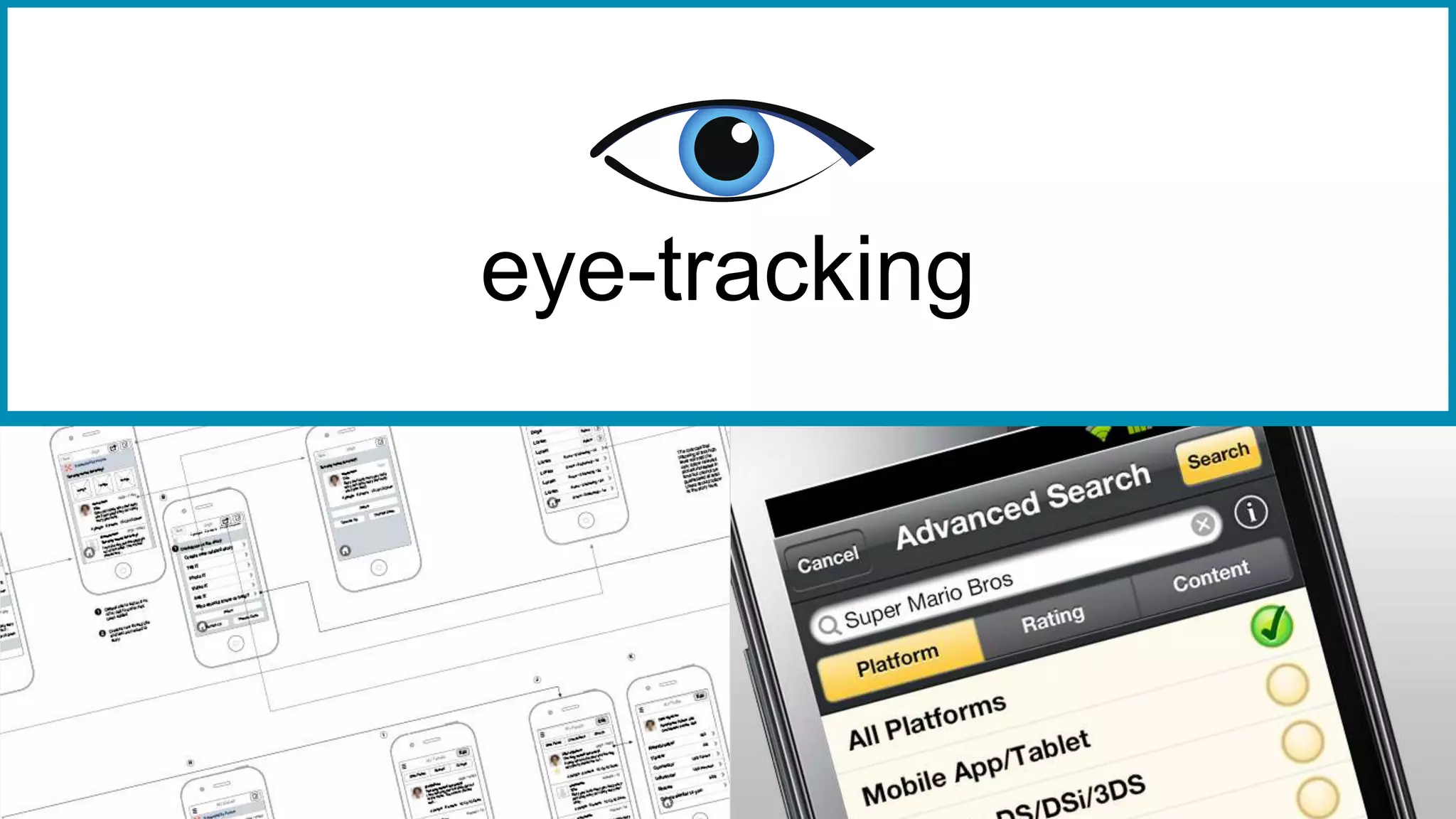 eye-tracking
 