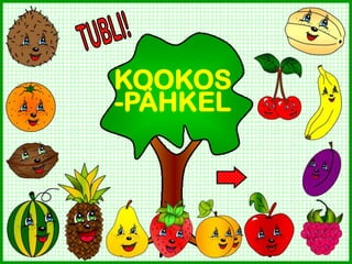 KOOKOS
-PÄHKEL

 