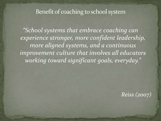 What are the attributes of a good leadership coach?Active listenerNonjudgmentalPossibility thinkerCompassionateInspirationalPersonableIntuitiveSincereTrustworthyRisk takerAction OrientedFocused on ResultsKnows core coaching competencesCurious