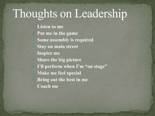 What are the system benefits of leadership coaching?Increased organizational strengthIncreased leadership retentionIncreased productivityIncreased qualityImproved working relationshipsImproved teamworkImproved job satisfactionReduced conflict Increased commitment to the organizationIncreased personal and professional growthReiss (2007)
