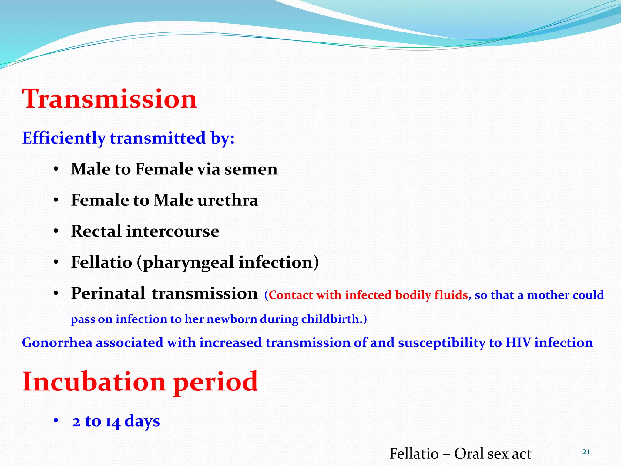 Puyameha (Gonorrhoea) STI / STD | PPSX