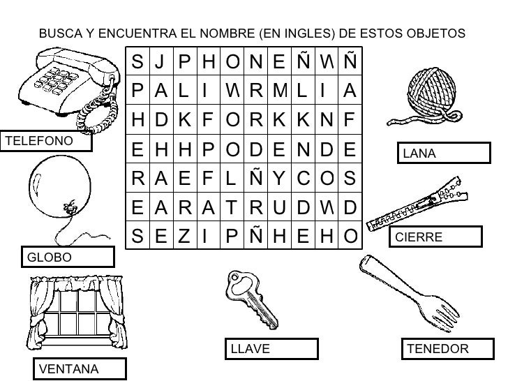 Puzzle Para Ingles