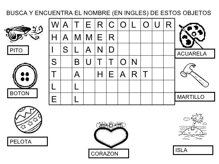 puzzles en ingles