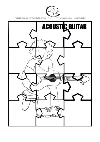 PUZZLES MUSICAL INSTRUMENTS - SPAIN   Colegio Juan XXIII   LAS LUMBRERAS - MONTEAGUDO
 