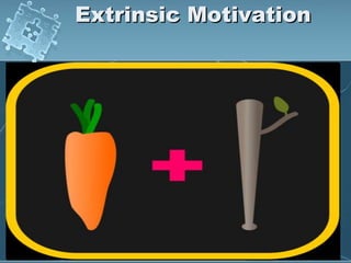 Extrinsic Motivation
 