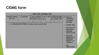 CIOMS and applications and differen.pptx