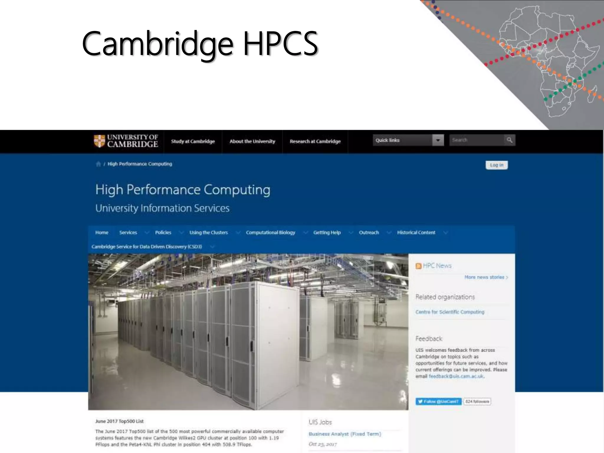 Cambridge HPCS
 