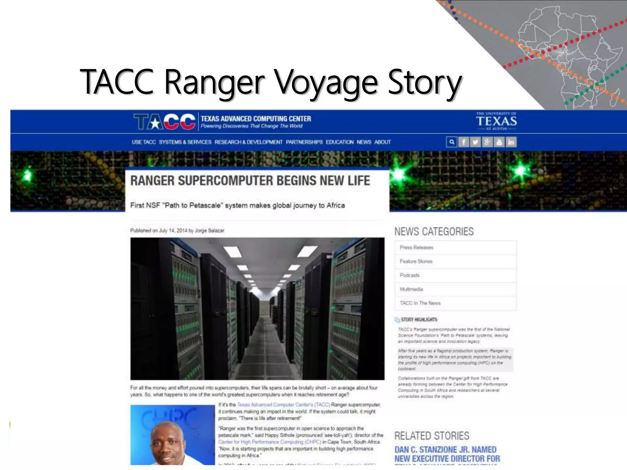 TACC Ranger Voyage Story
 