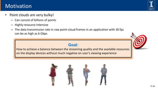 Dynamic Adaptive Point Cloud Streaming | PPTX
