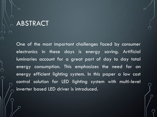 Photovoltaic-Based Automatic LED Lighting System for Energy Efficiency ...