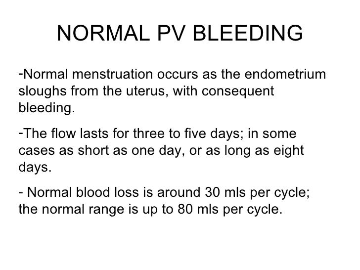 Pv Bleeding A+E