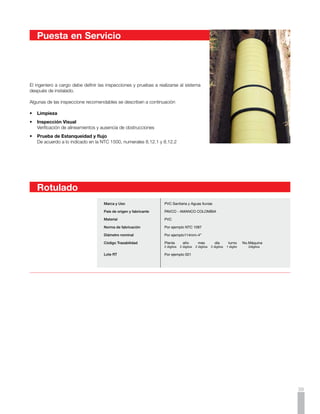 Tubosistemas

     Conduit PAVCO
40
 