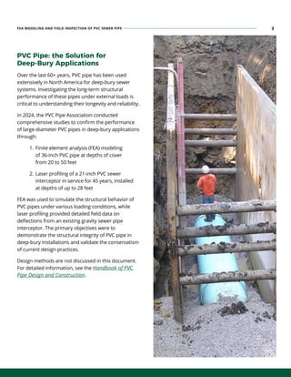 PVC Pipe in Deep Bury Applications - Uni Bell | PDF